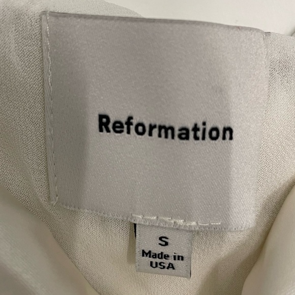 Reformation Oren Silk Dress - Picture 2 of 5